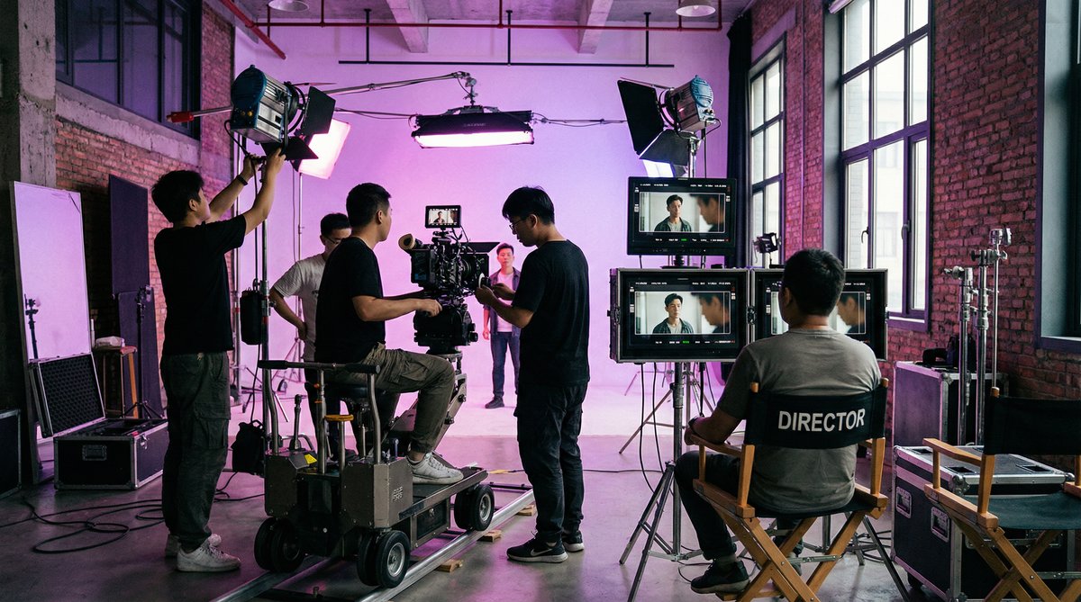 偷拍幕后花絮-影视制作过程